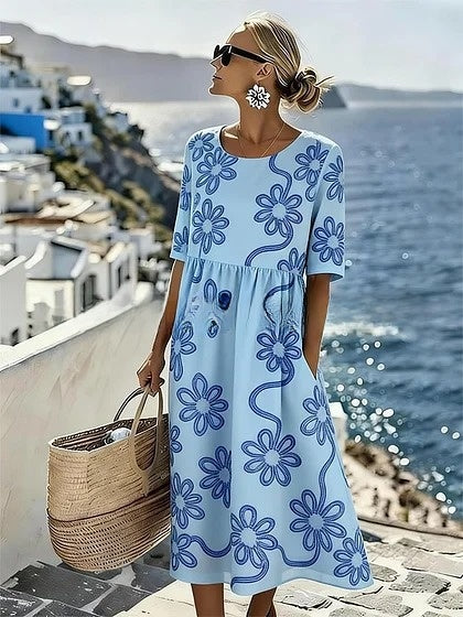 Stylish Womens Pullover Dress | Casual Comfort & Elegance