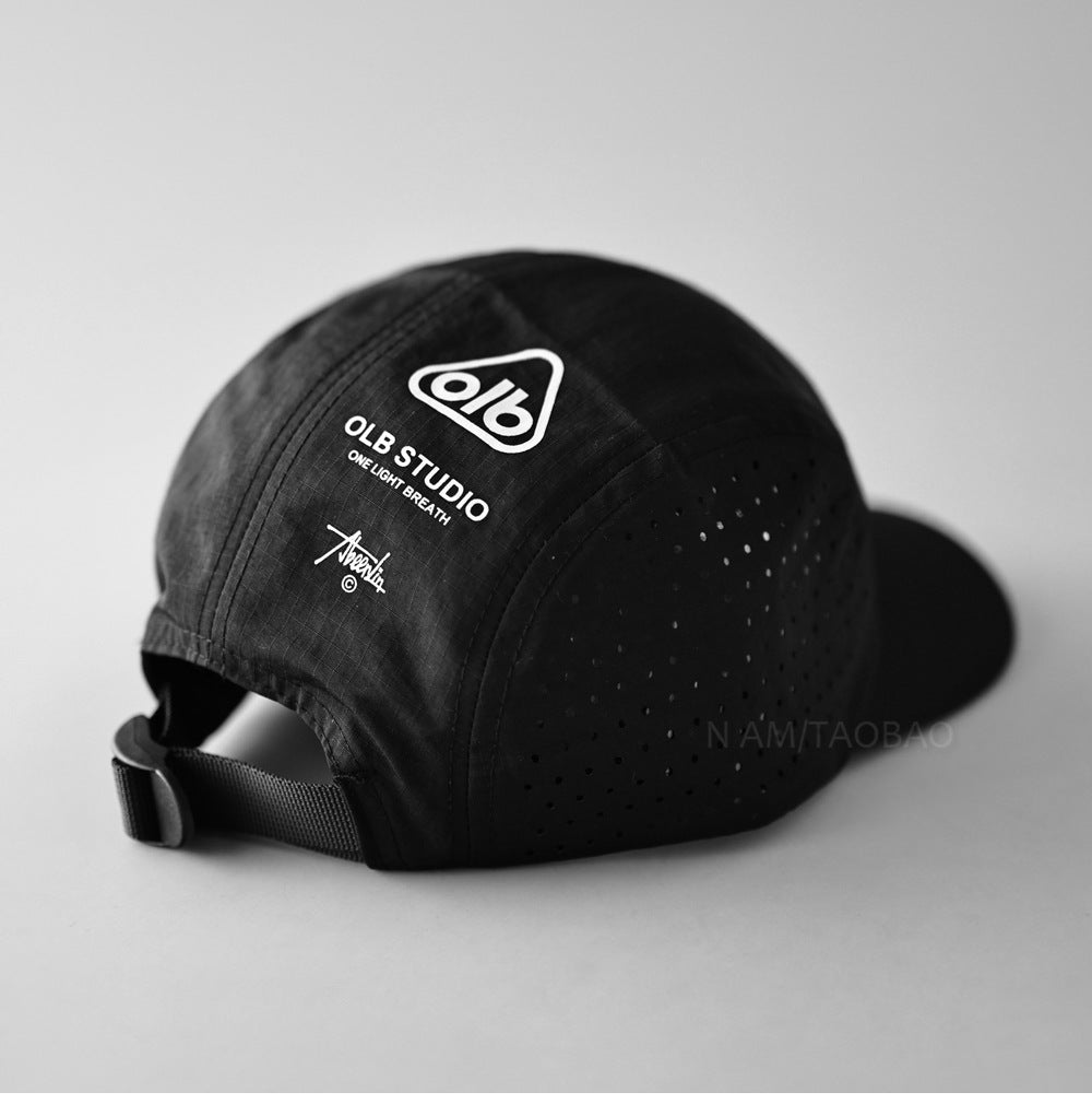 Breathable Mesh Baseball Cap with Short Brim | Sun Protection