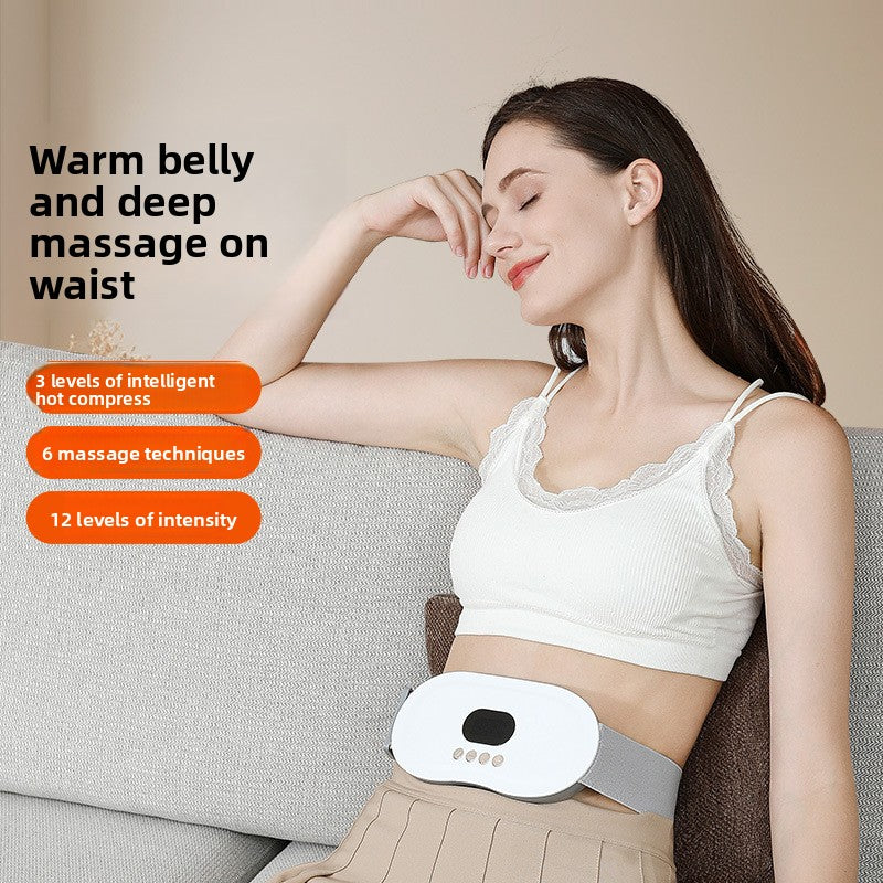 Digital Heating Vibration Massage Belt | Relax & Alleviate Pain