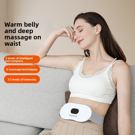 Digital Heating Vibration Massage Belt | Relax & Alleviate Pain