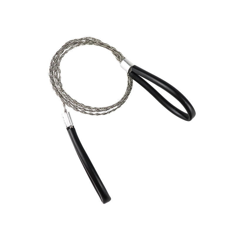 Rotating Survival Wire Saw Tool | Essential Outdoor Cutting Solution