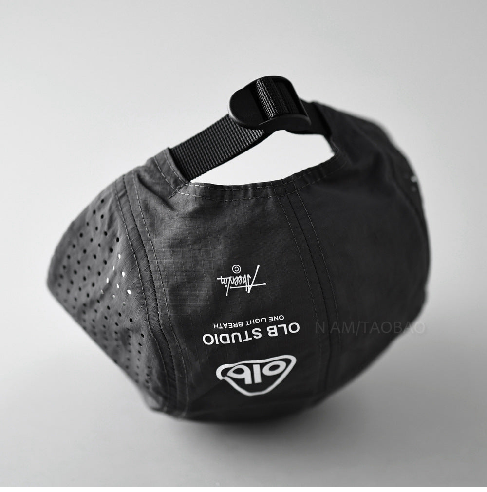 Breathable Mesh Baseball Cap with Short Brim | Sun Protection