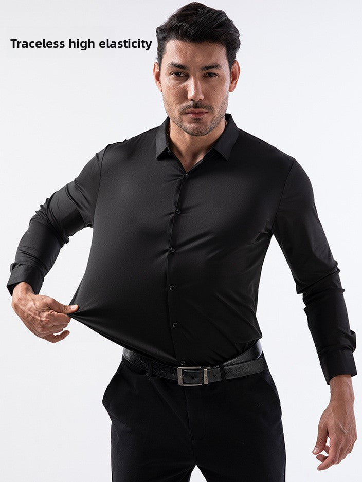 Men's Slim Fit Stretch Shirt | Comfort & Style Combined