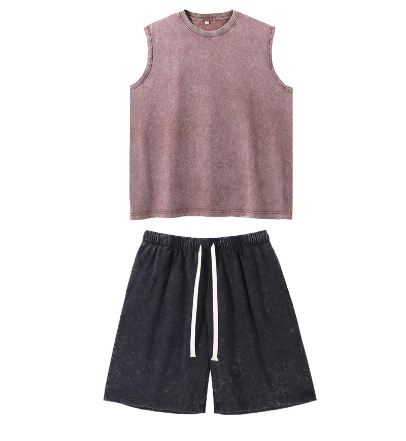 Men's Cotton Vintage Vest | Loose Fit Casual Wear