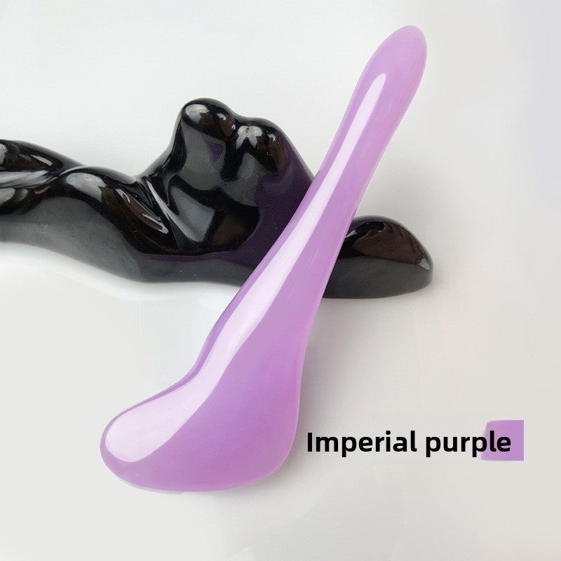 Fish-Shaped Gua Sha Tool for Relaxing Facial & Body Massage