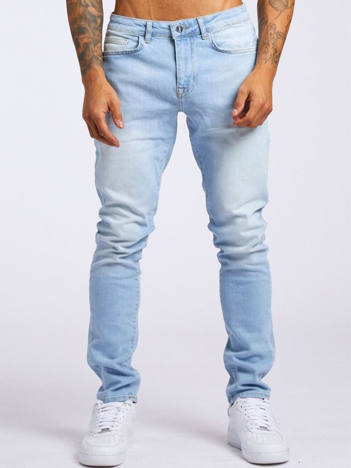 Slim-Fit Jeans for Men | Stylish & Comfortable Denim Bottoms