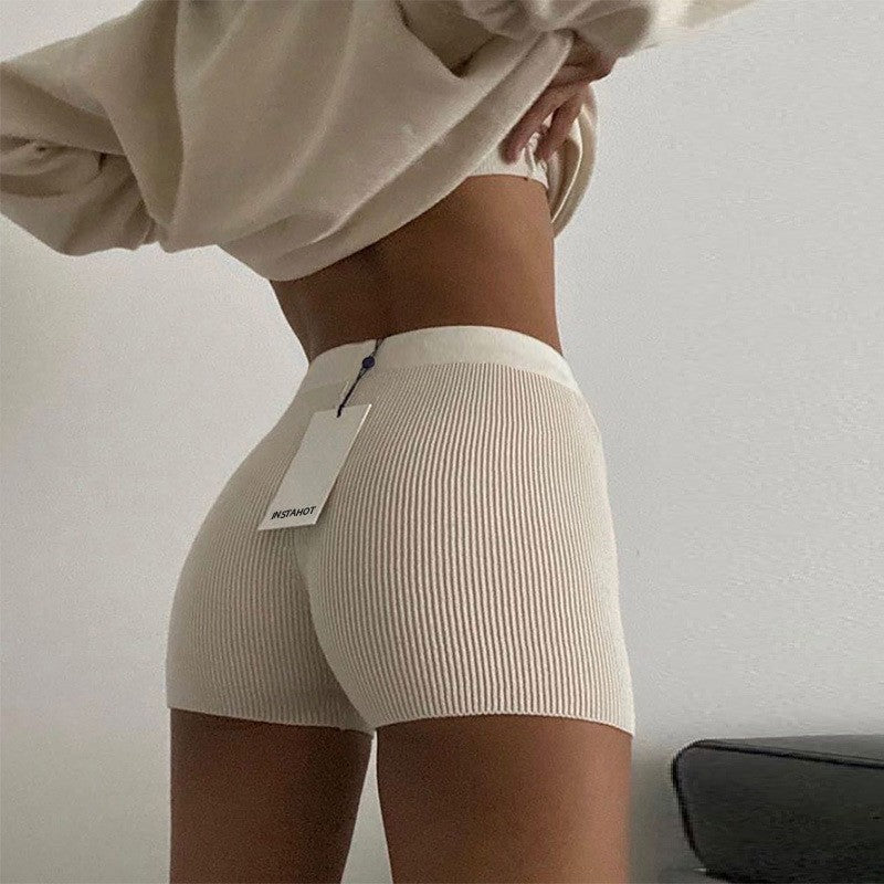 Plus-Size Women's Comfortable Yoga Shorts for All-Day Wear