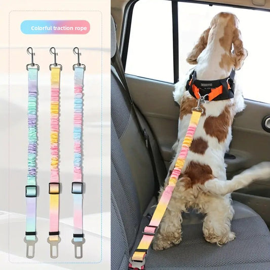 Retractable Car Pet Leash Safety Rope | Adjustable & Durable
