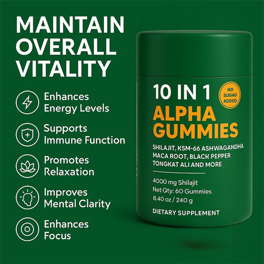 10-in-1 Body Care Gummies | Gentle Body Nourishment Solution