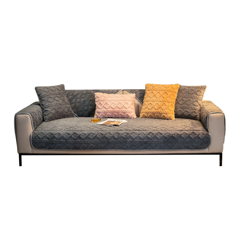 Soft Plush Sofa Cushion Cover | Stylish and Comfortable Protection