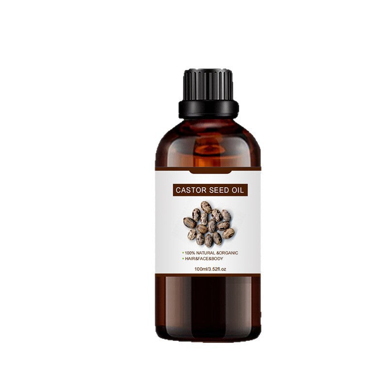 Organic Cold-Pressed Castor Oil for Skincare & Haircare