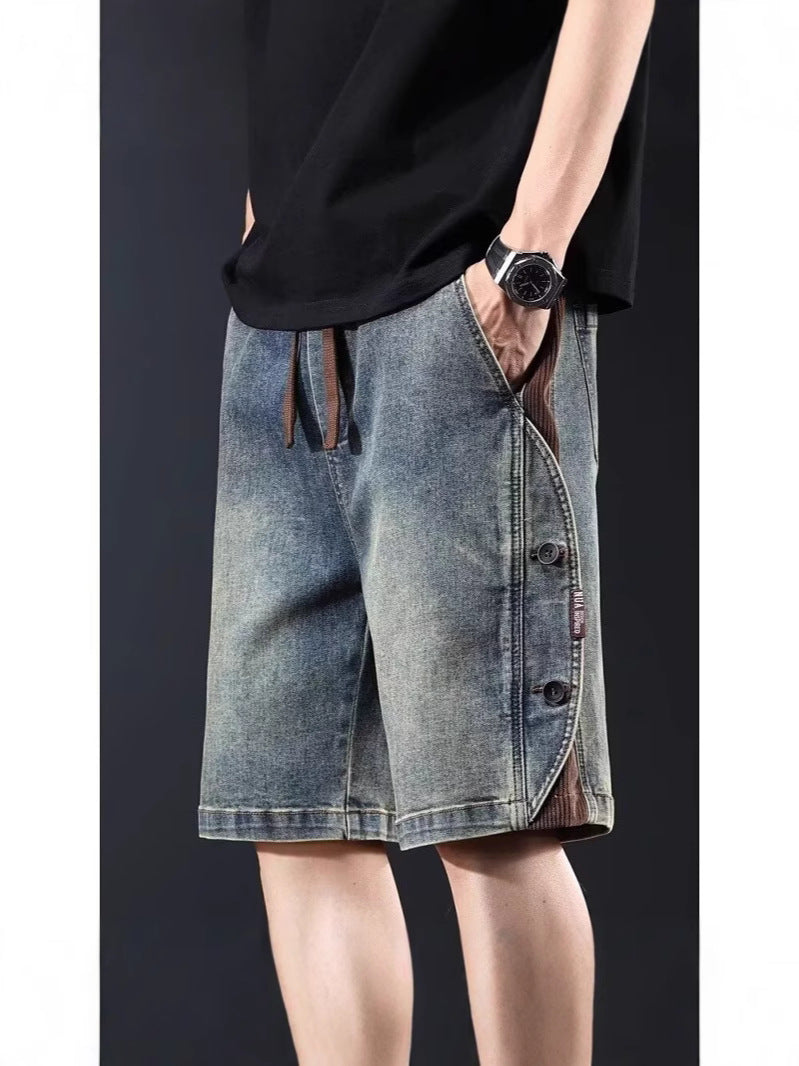 Men's Casual Denim Cargo Shorts | Versatile & Stylish Comfort