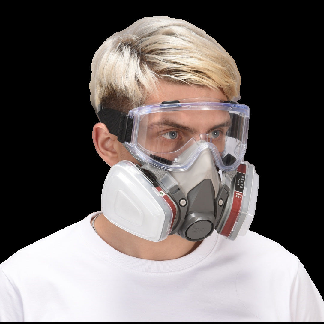 Silicone Gas Mask for Maximum Toxic Fume Protection