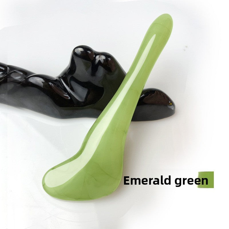 Fish-Shaped Gua Sha Tool for Relaxing Facial & Body Massage