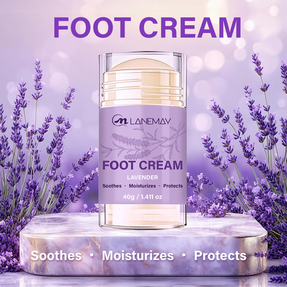 Lavender Foot Care Cream Stick | Moisturizing & Protective Relief