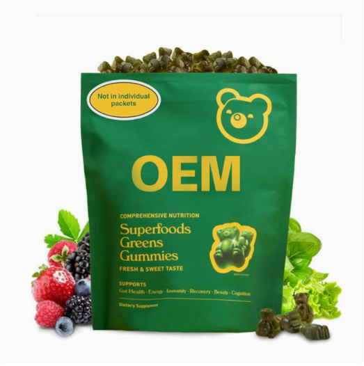 Probiotic Spirulina Vitamin Gummies | Daily Wellness Support