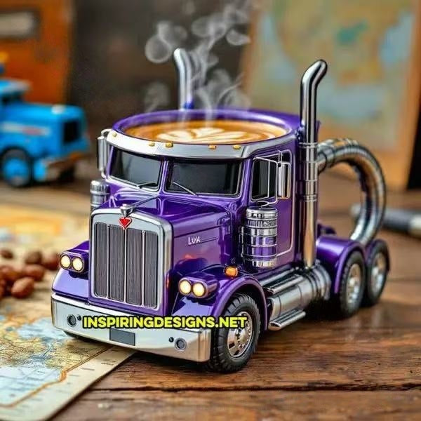 Creative Resin Car Cup Holder | Stylish Desktop Decor Gift