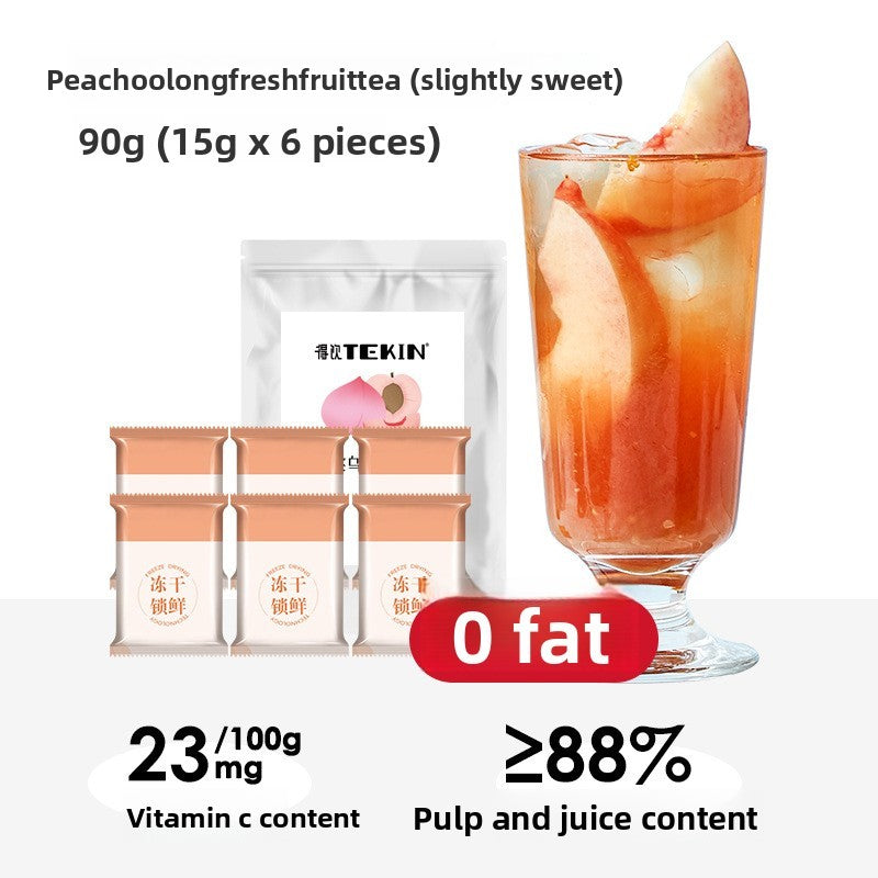 Delicious Freeze-Dried Fruit Tea Blocks | Instant Hydration
