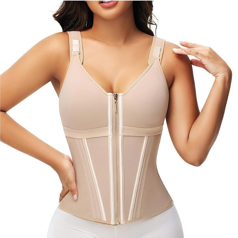 Women's Shaping Zipper Vest | Enhance Your Silhouette Comfortably