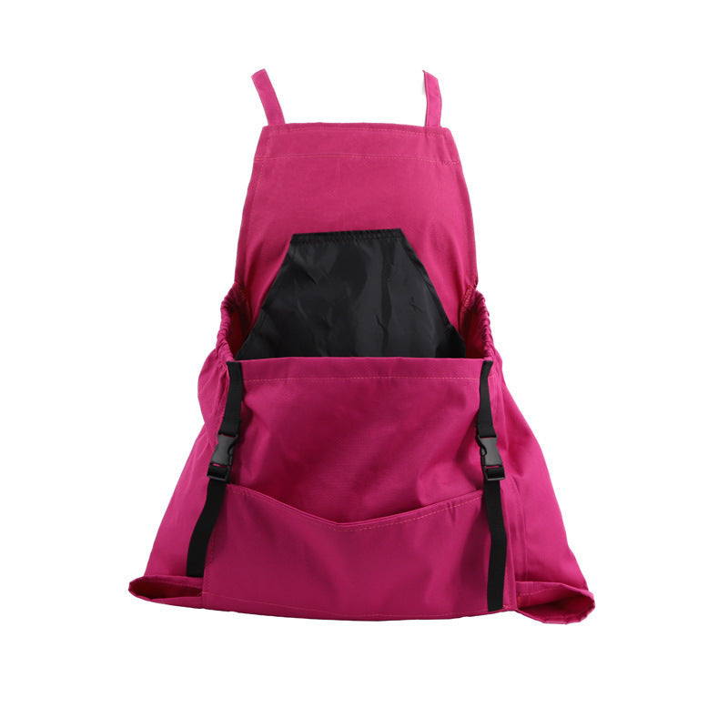 Thickened Canvas Work Apron with Large Pockets | Durable & Waterproof