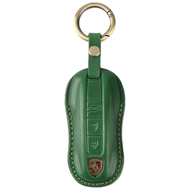Genuine Leather Key Case | Premium Cowhide Key Protection