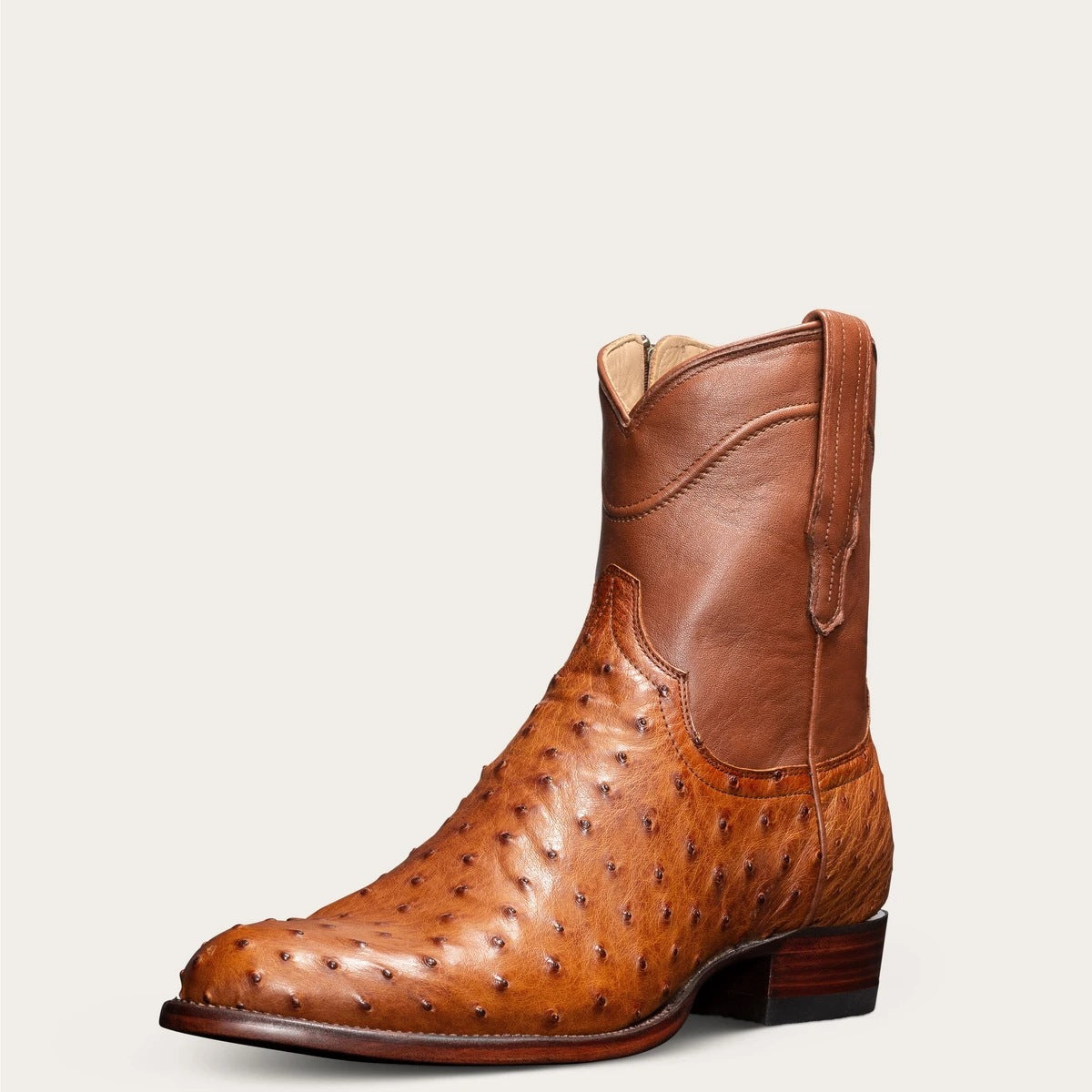 Men's Low Heel Round Toe Boots | Stylish, Comfortable Everyday Wear