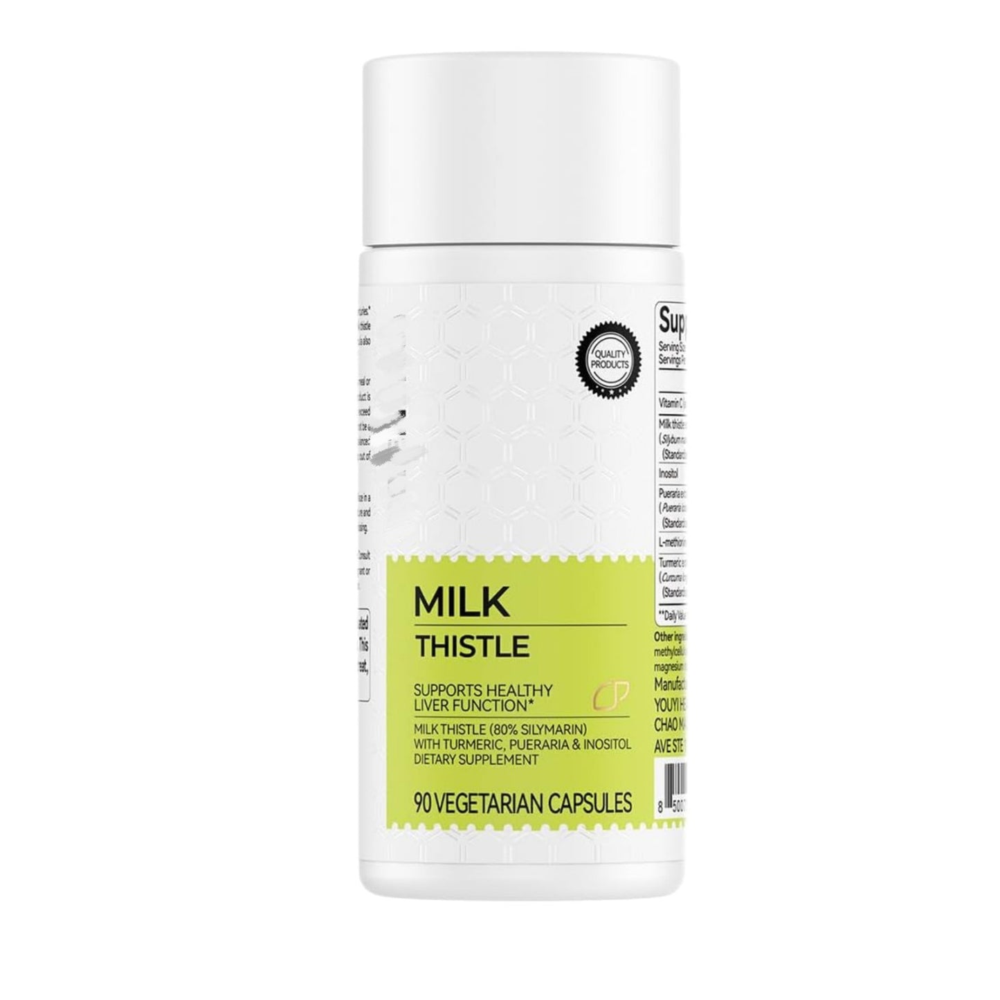 Milk Thistle Extract Capsules | Powerful Liver Support Supplement