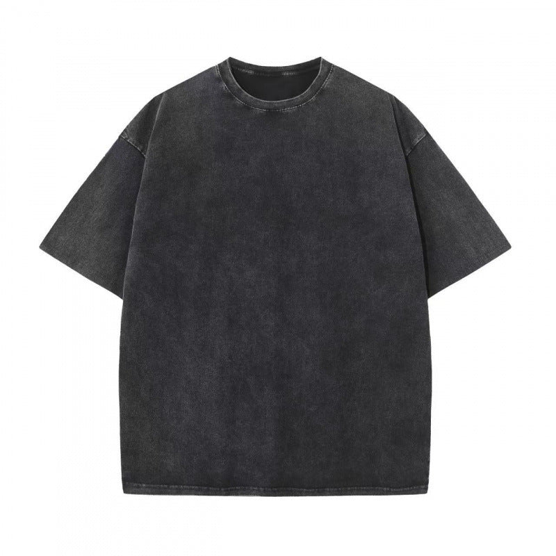 Vintage Washed Cotton T-Shirt | Soft, Trendy, and Customizable