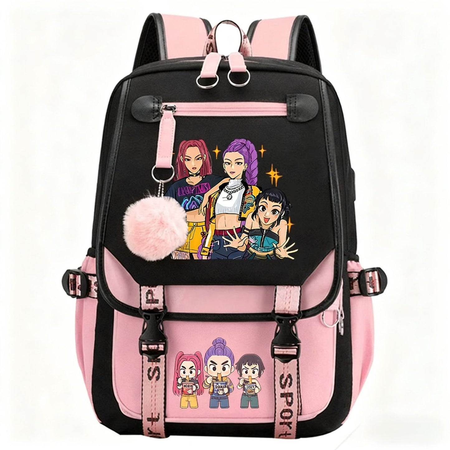 Anime Cartoon Backpack | Stylish and Spacious for Everyday Use
