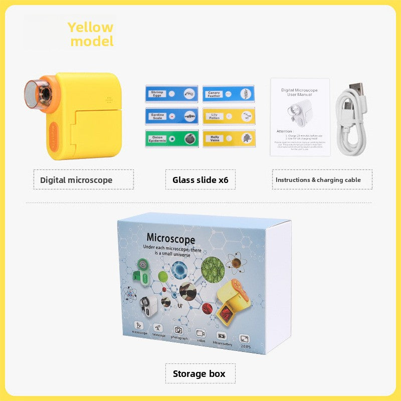 Children's Portable Digital Microscope | Fun Educational Tool