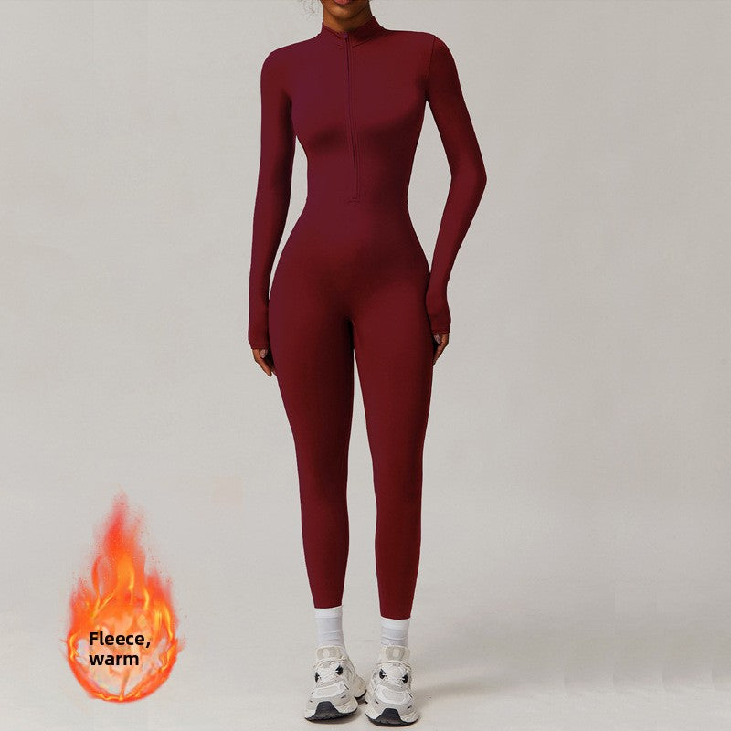 Long Sleeve Yoga One Piece Suit | Comfortable Activewear for All