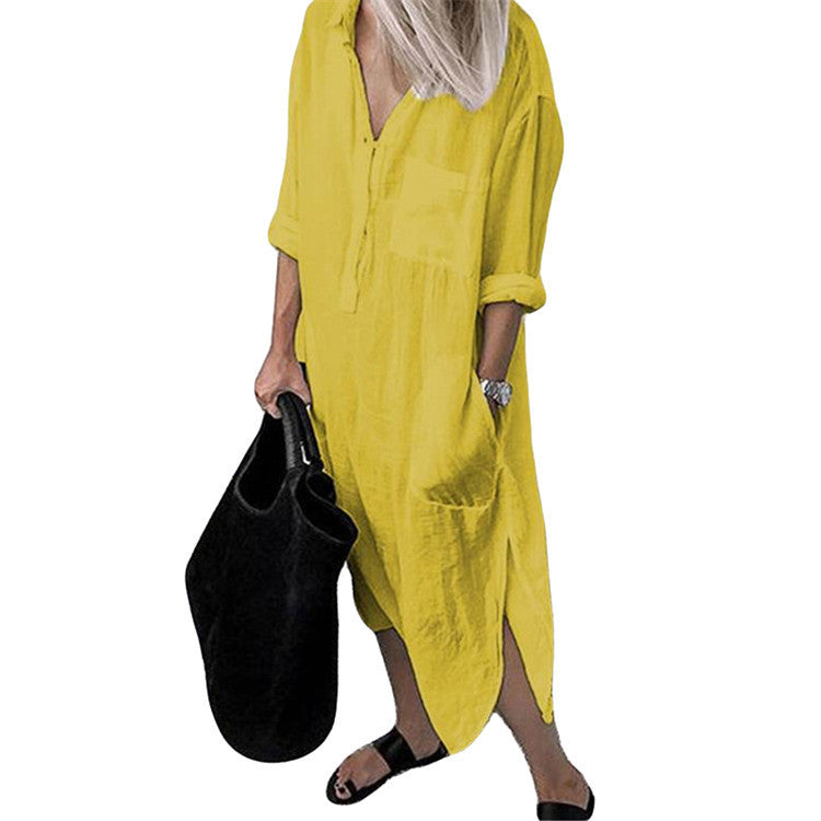 Elegant Women's Dress with Versatile Style & Comfort