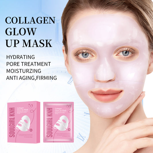 Collagen Glow Up Hydrating Face Mask | Radiant Skin Solution