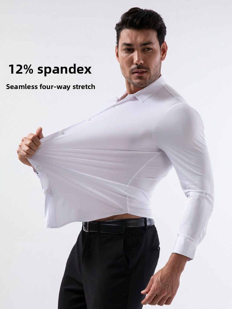 Men's Slim Fit Stretch Shirt | Comfort & Style Combined