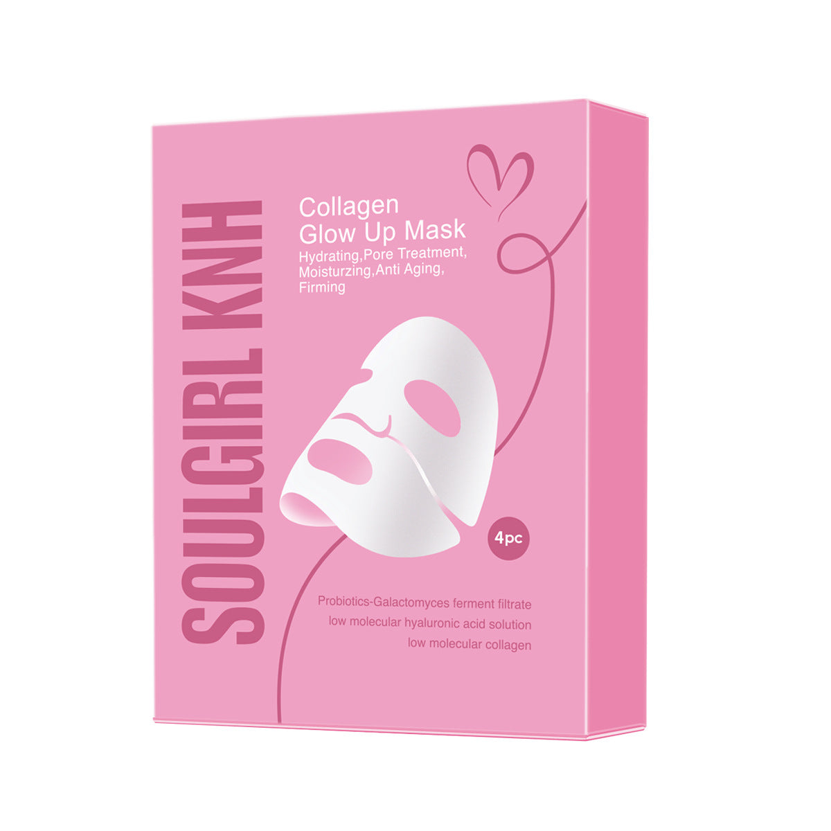 Collagen Glow Up Hydrating Face Mask | Radiant Skin Solution