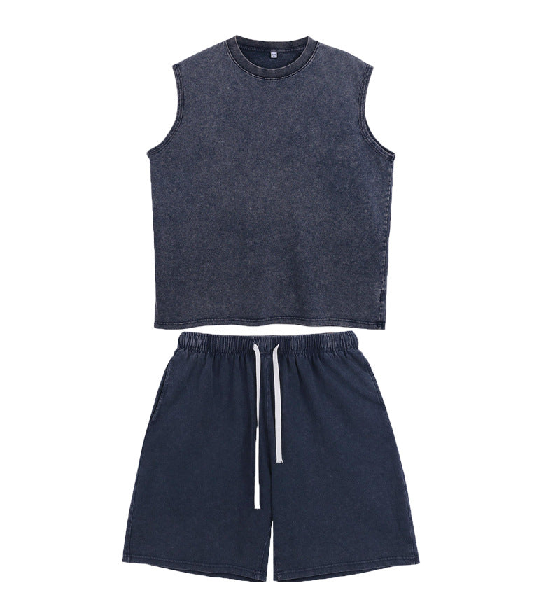 Men's Cotton Vintage Vest | Loose Fit Casual Wear