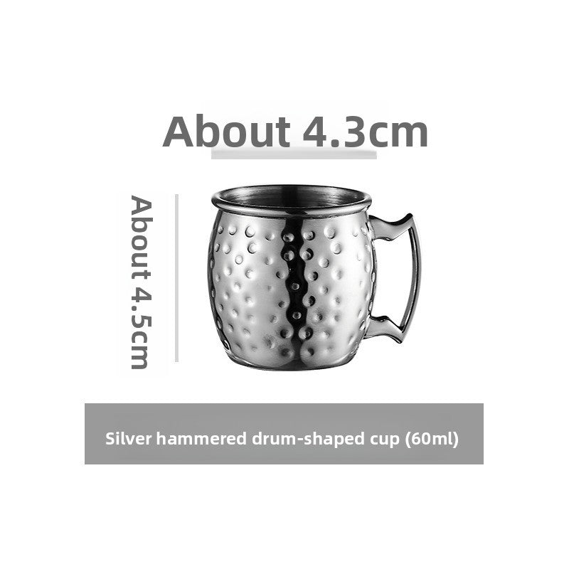 Hammered Cocktail Cup | Premium Stainless Steel Drinkware