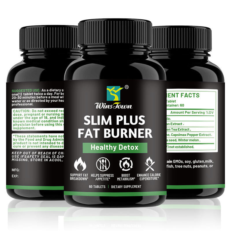 Slim Plus Fat Burner Capsules | Support Weight Loss Naturally