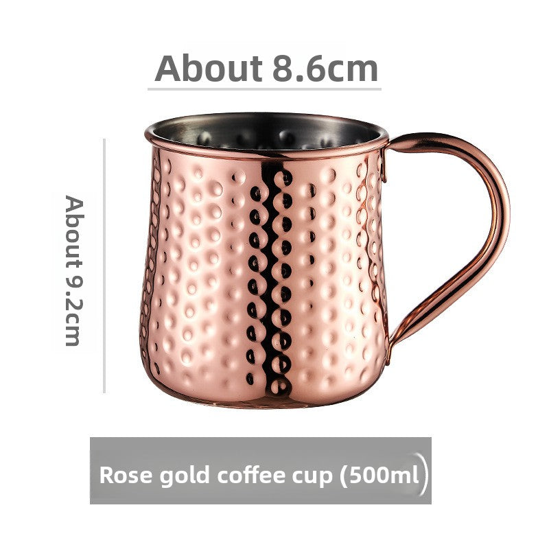 Hammered Cocktail Cup | Premium Stainless Steel Drinkware