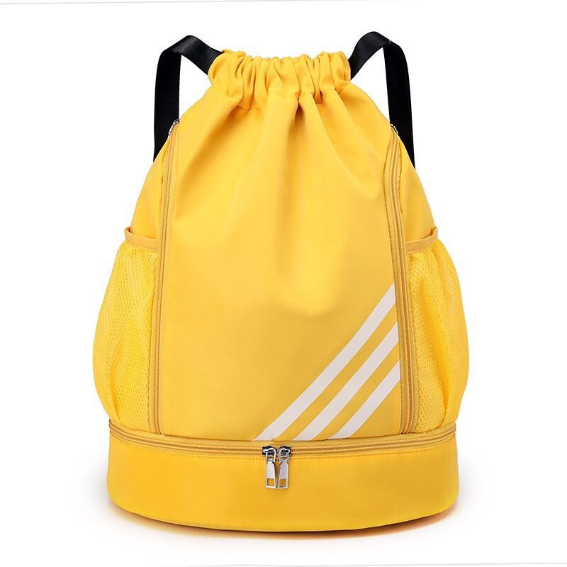 Drawstring Sports Backpack | Waterproof & Lightweight Gym Bag