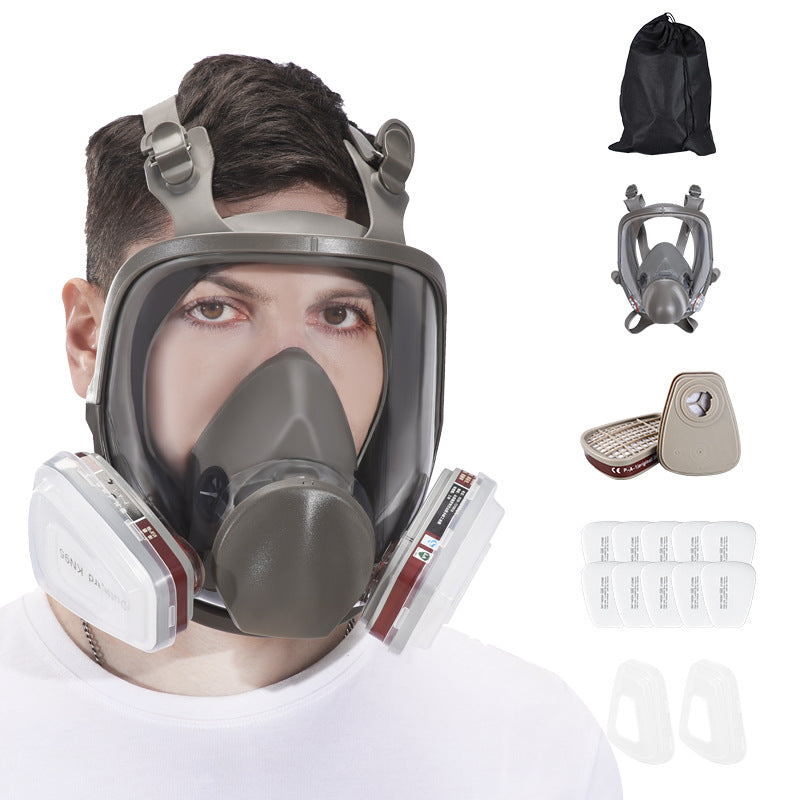 Silicone Gas Mask for Maximum Toxic Fume Protection
