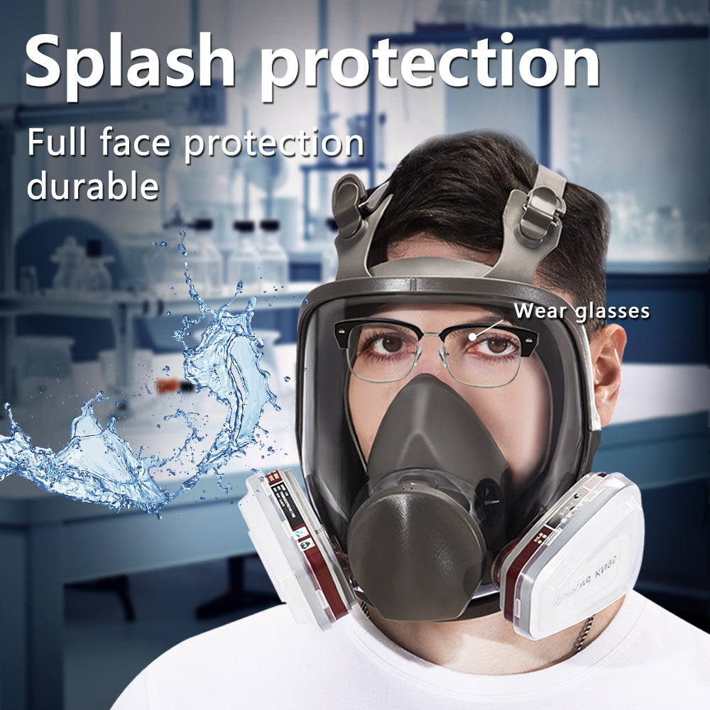 Silicone Gas Mask for Maximum Toxic Fume Protection
