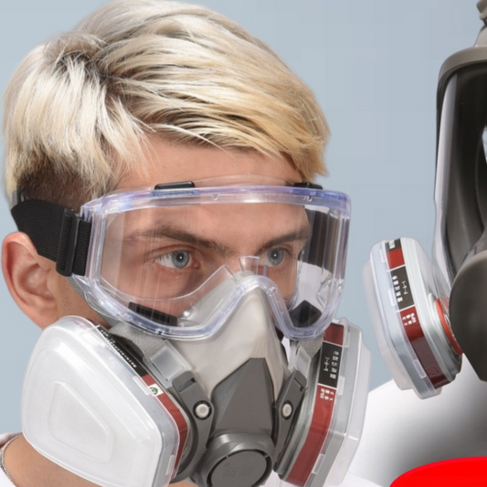 Silicone Gas Mask for Maximum Toxic Fume Protection