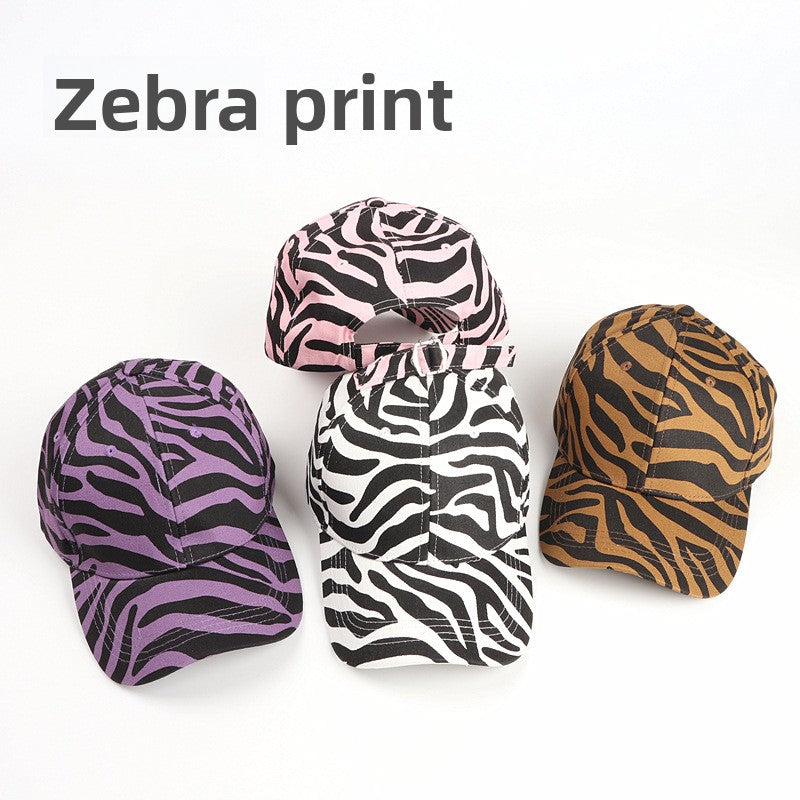 Trendy Cartoon Print Baseball Cap | Adjustable & Breathable Design
