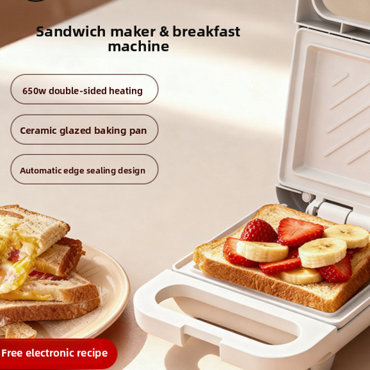 Multi-Functional Sandwich Toaster Breakfast Maker | Quick & Easy Meals