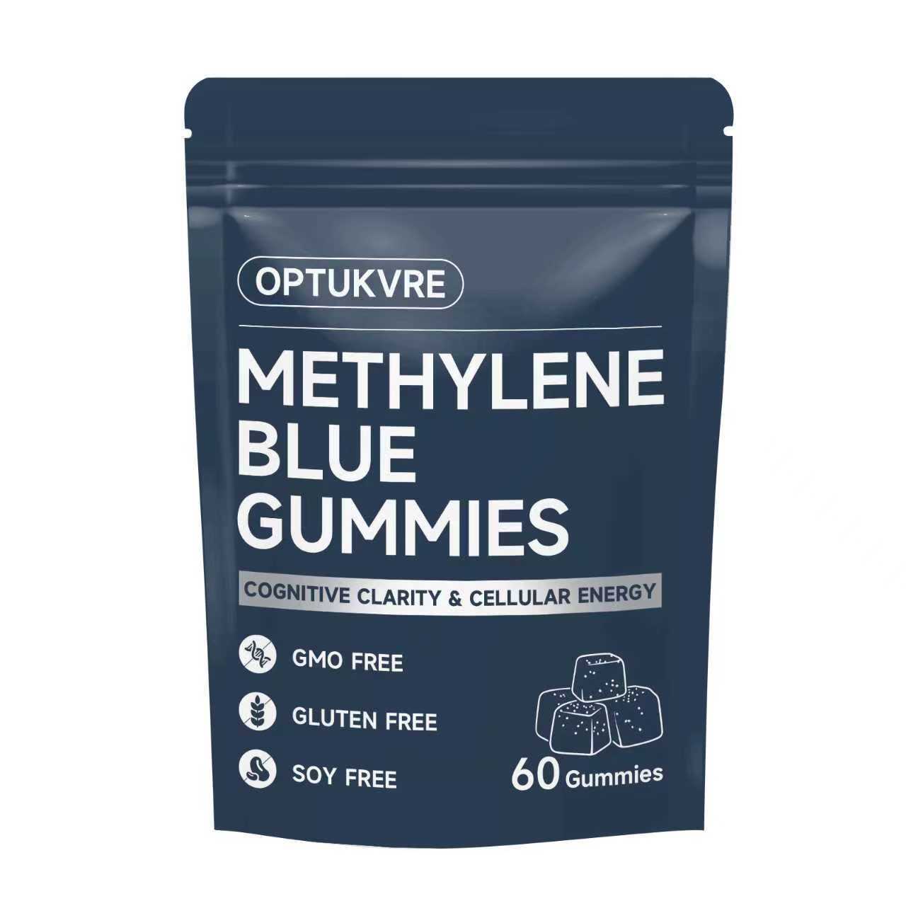 Methaline Blue Gummies Dietary Supplement Gummies for Cognitive Support | 60 Count
