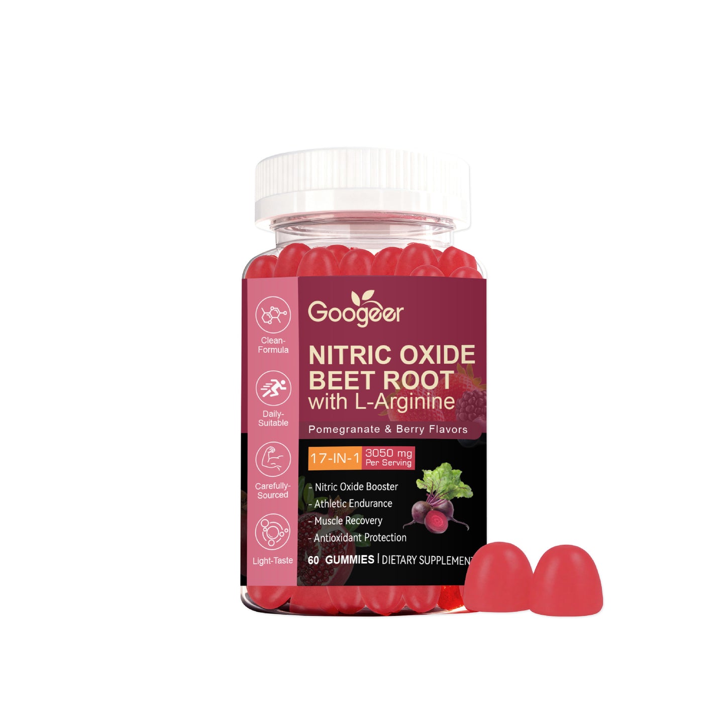 Beetroot Extract Energy Gummies | Daily Vitality & Energy Support