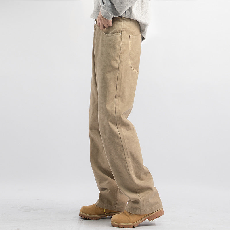 Retro Cotton Casual Trousers | Stylish & Comfortable Fit