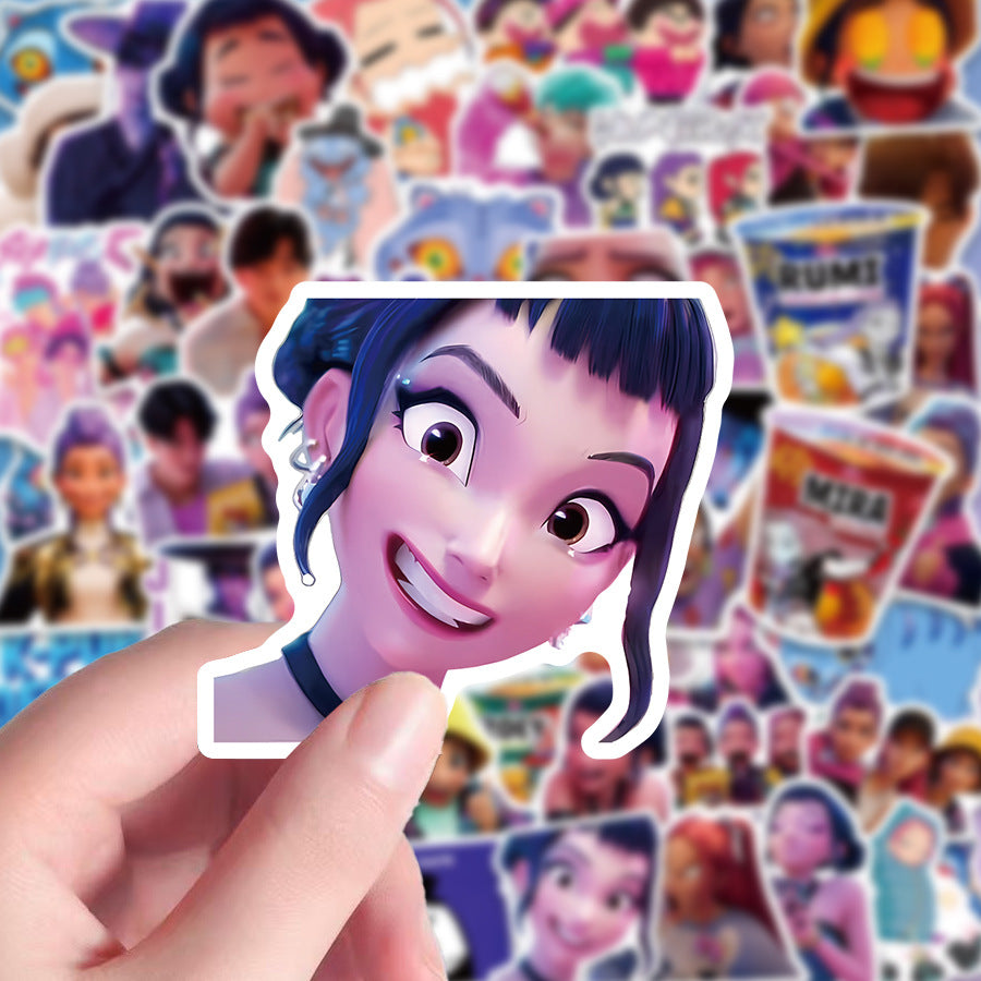 Demon Hunter Vinyl Stickers | Unique Korean Movie Star Designs