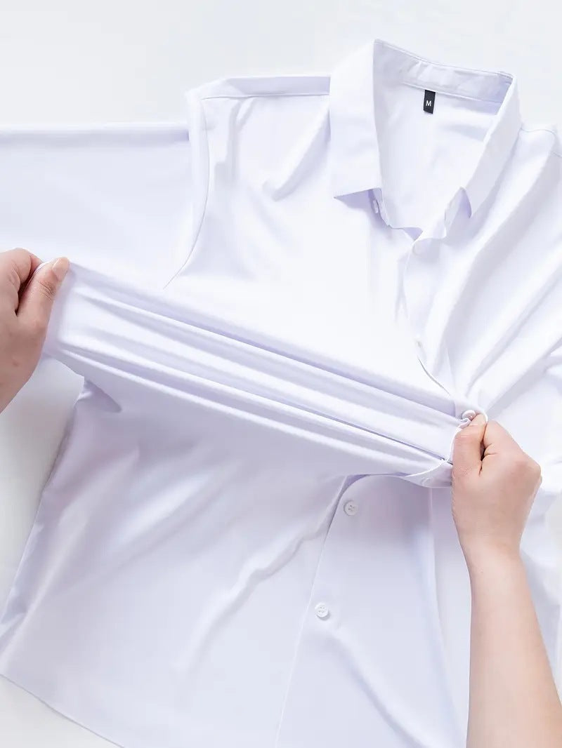Men's Long Sleeve Dress Shirt | Comfortable & Stylish Attire
